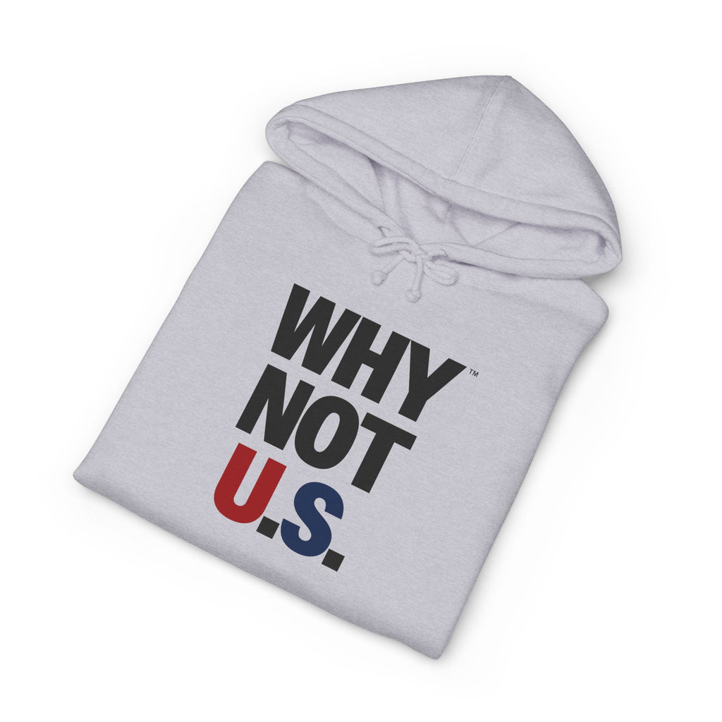 Why Not U.S.™ Hoodie Red/Blue Text