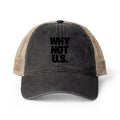 WHY NOT U.S.™ Women's Washed Mesh-Back Cap