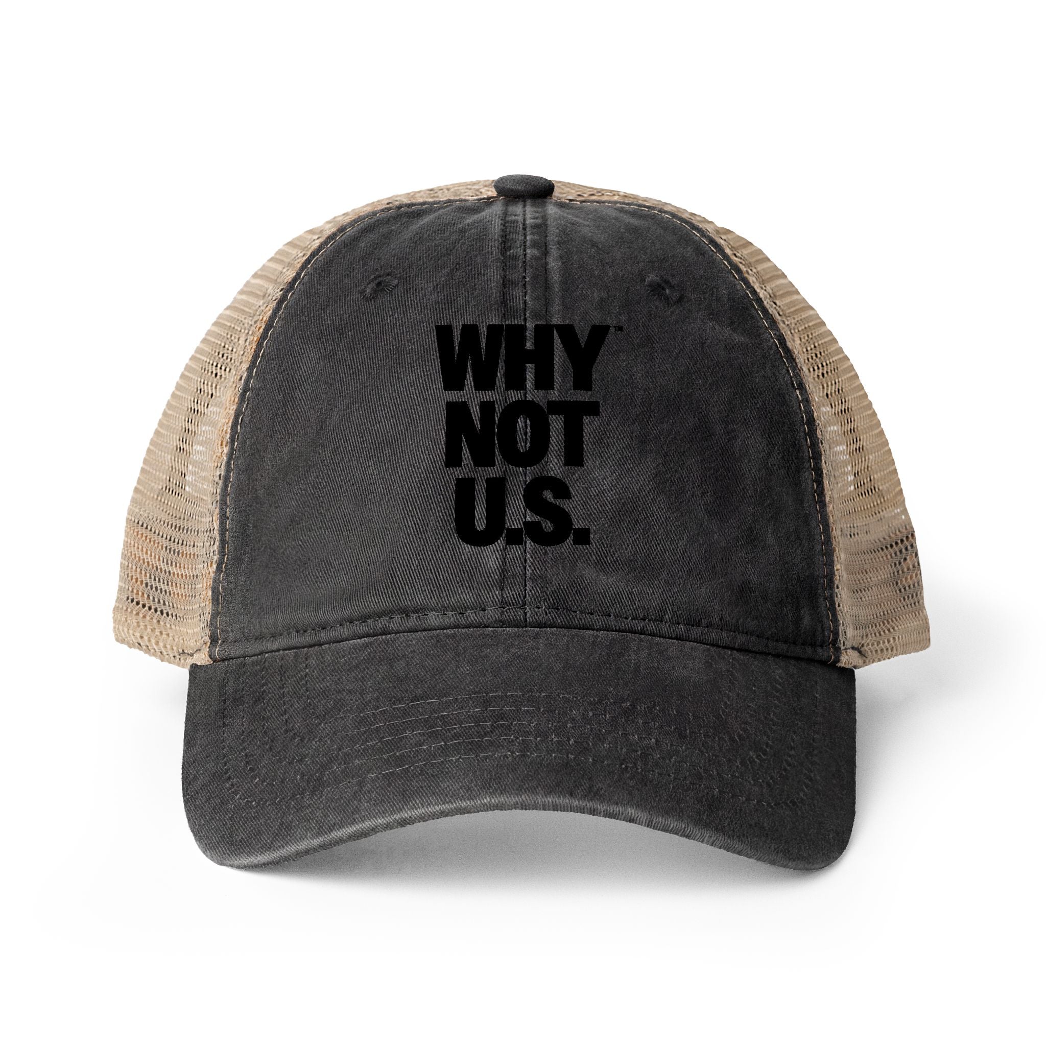 WHY NOT U.S.™ Women's Washed Mesh-Back Cap