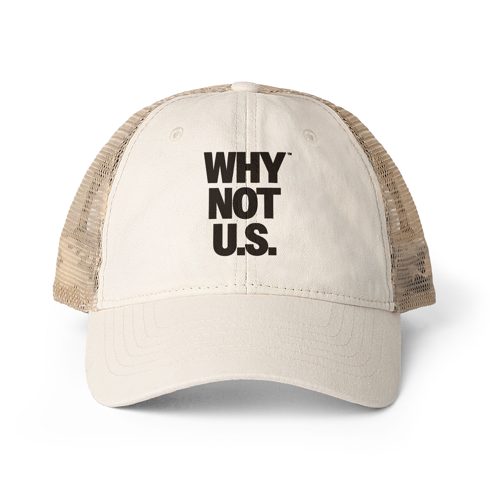 WHY NOT U.S.™ Women's Washed Mesh-Back Cap