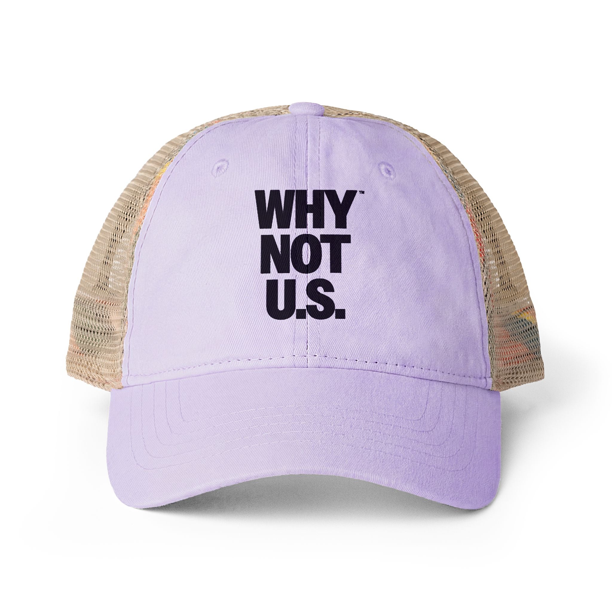 WHY NOT U.S.™ Women's Washed Mesh-Back Cap