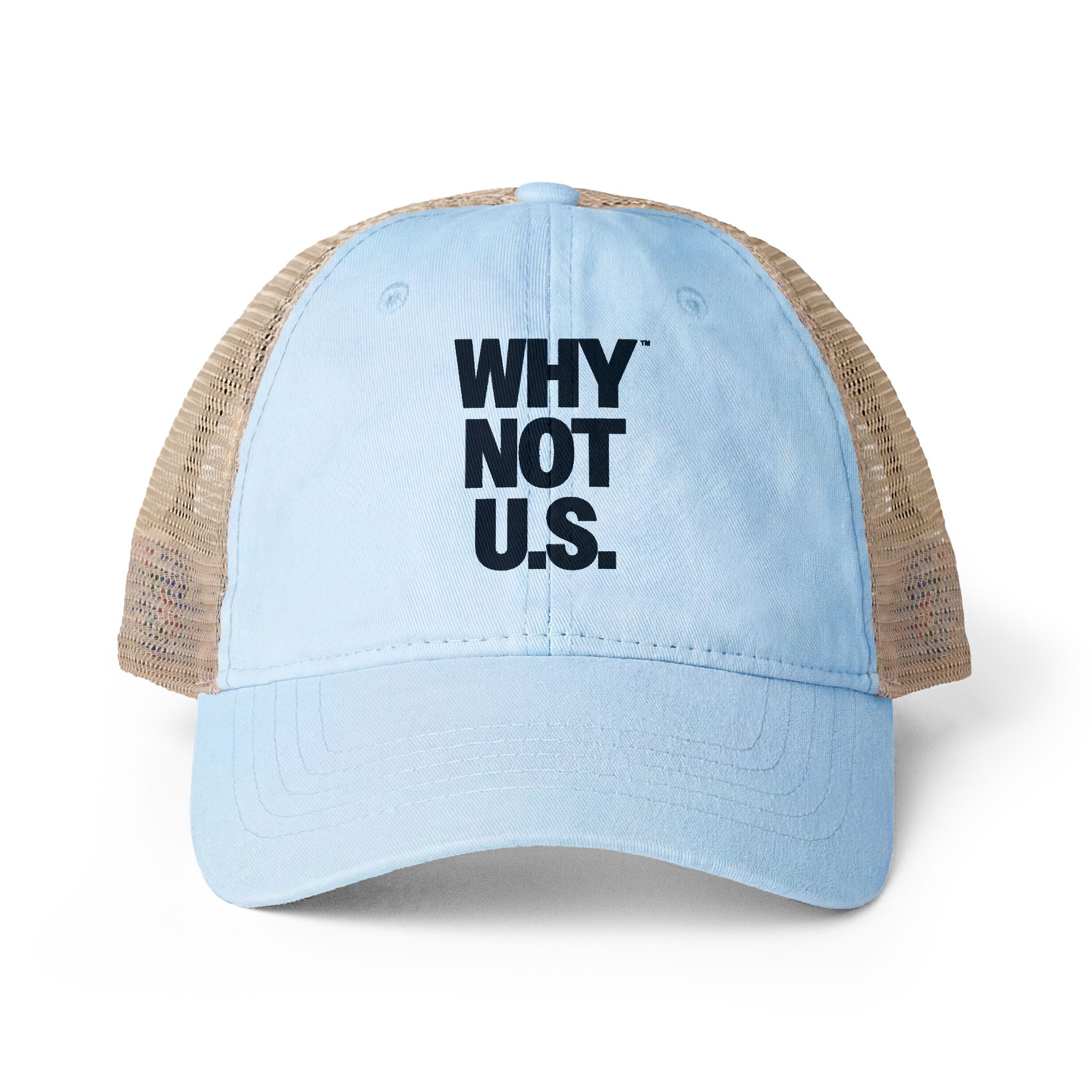 WHY NOT U.S.™ Women's Washed Mesh-Back Cap