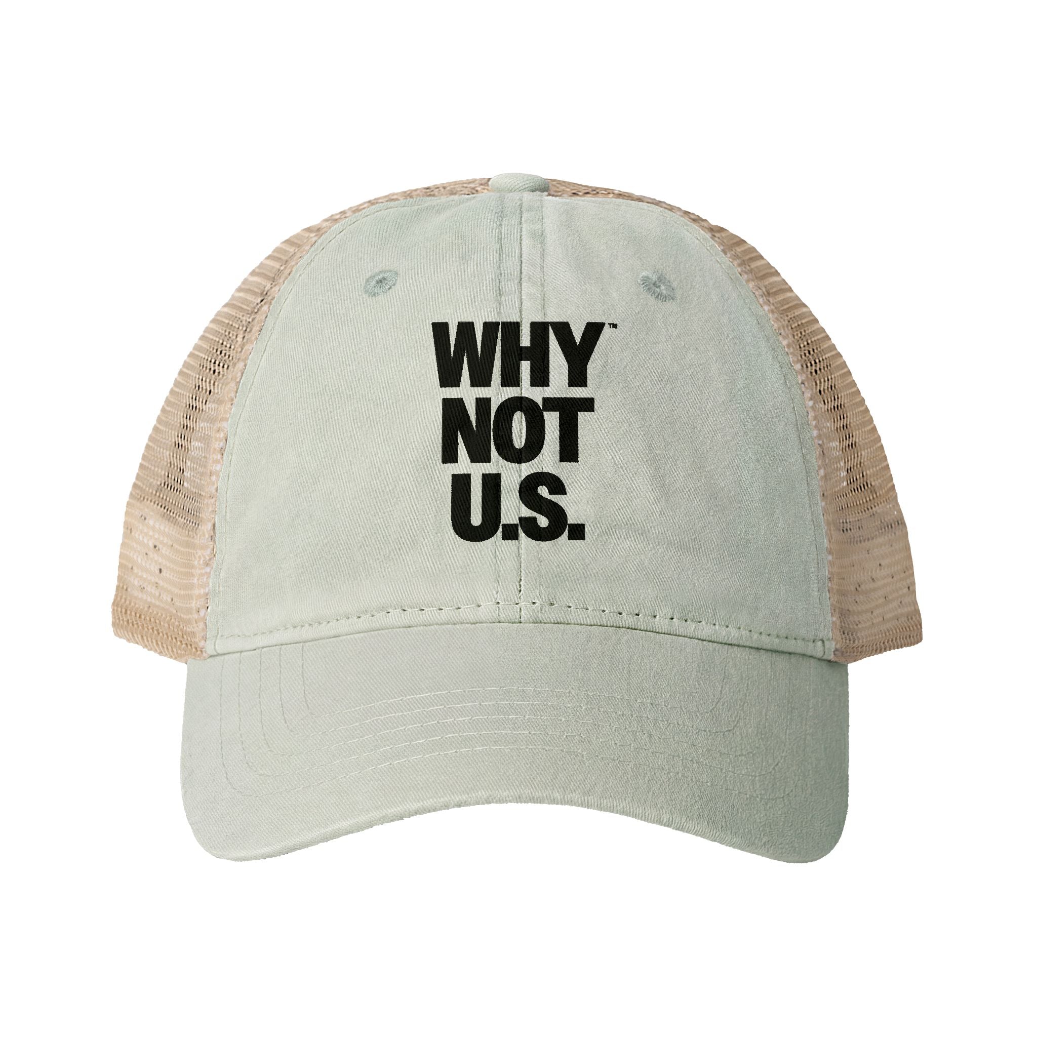 WHY NOT U.S.™ Women's Washed Mesh-Back Cap