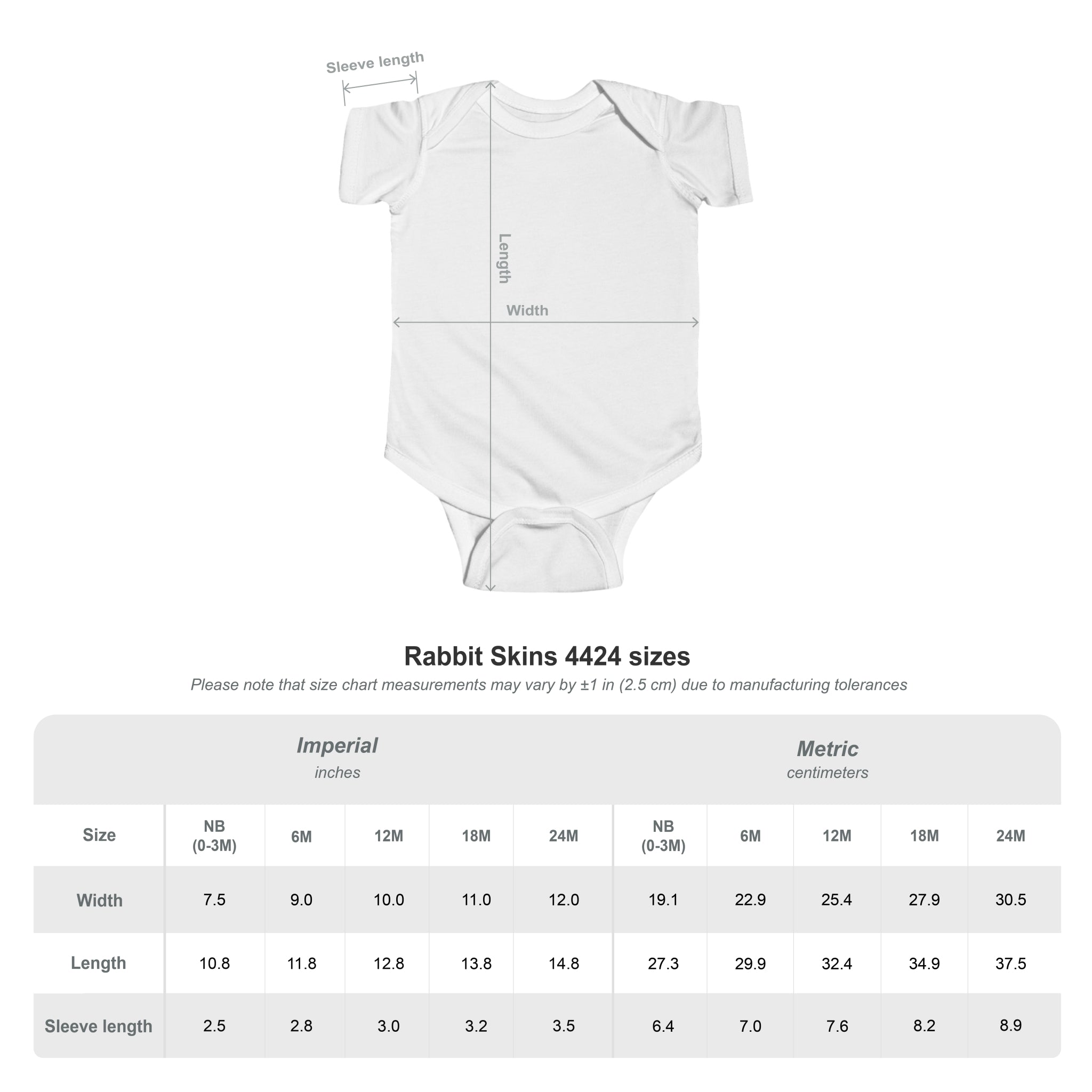 WHY NOT U.S.™ Infant Onesie | Red/Blue Patriotic Text