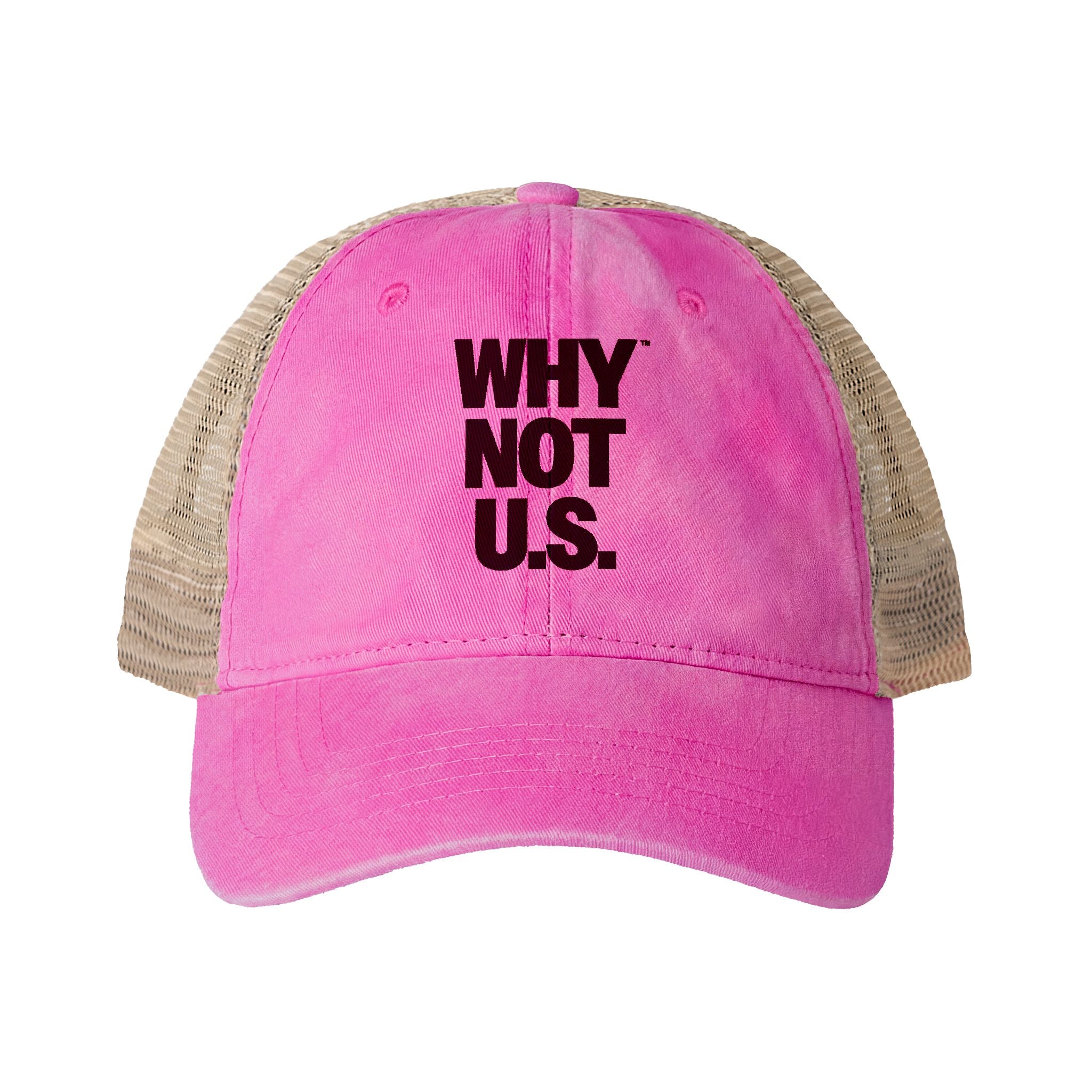 WHY NOT U.S.™ Women's Washed Mesh-Back Cap