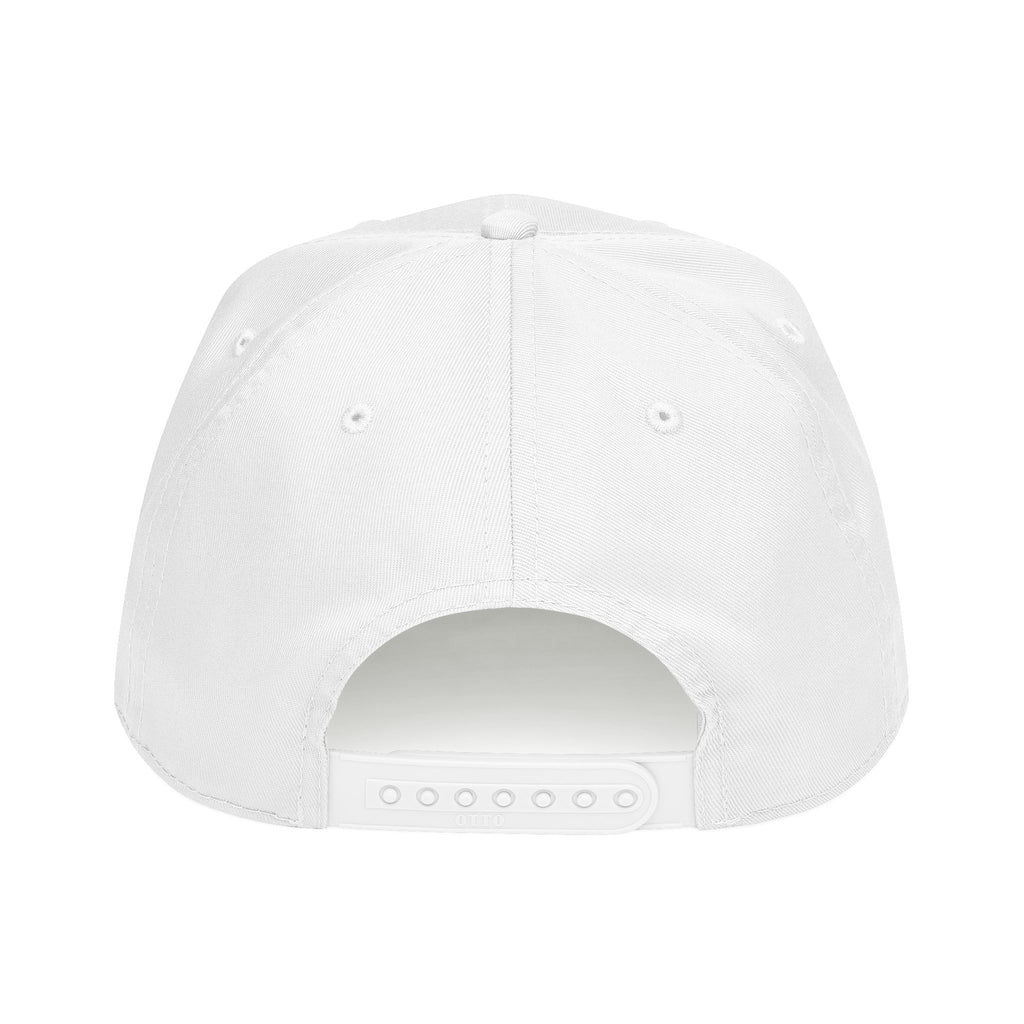 WHY NOT U.S.™ Mid Profile Baseball Cap | Red/Blue Text