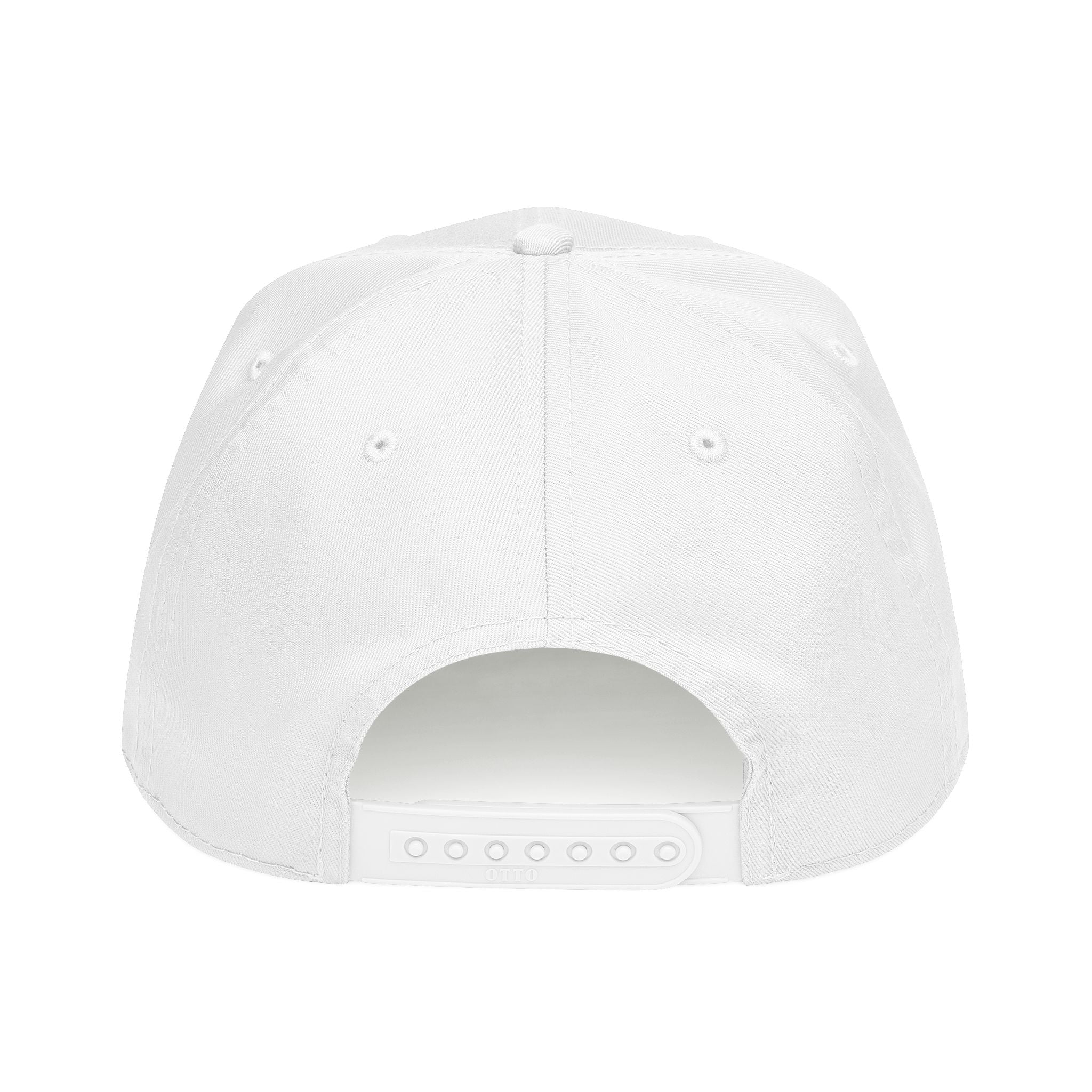 WHY NOT U.S.™ Mid Profile Baseball Cap | Red/Blue Text