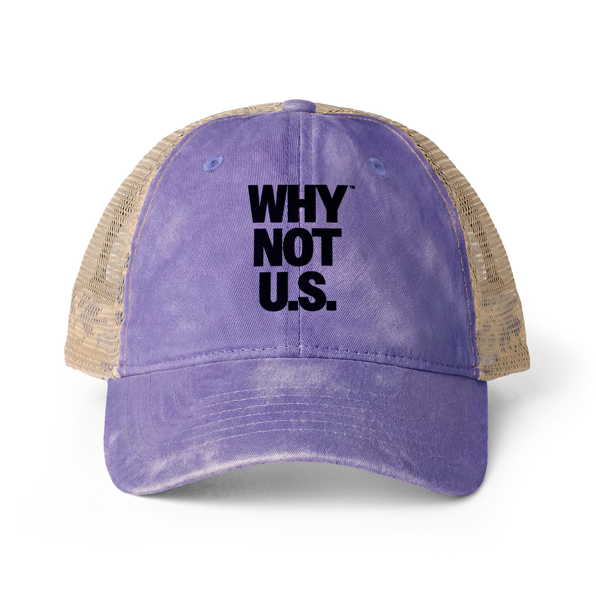 WHY NOT U.S.™ Women's Washed Mesh-Back Cap