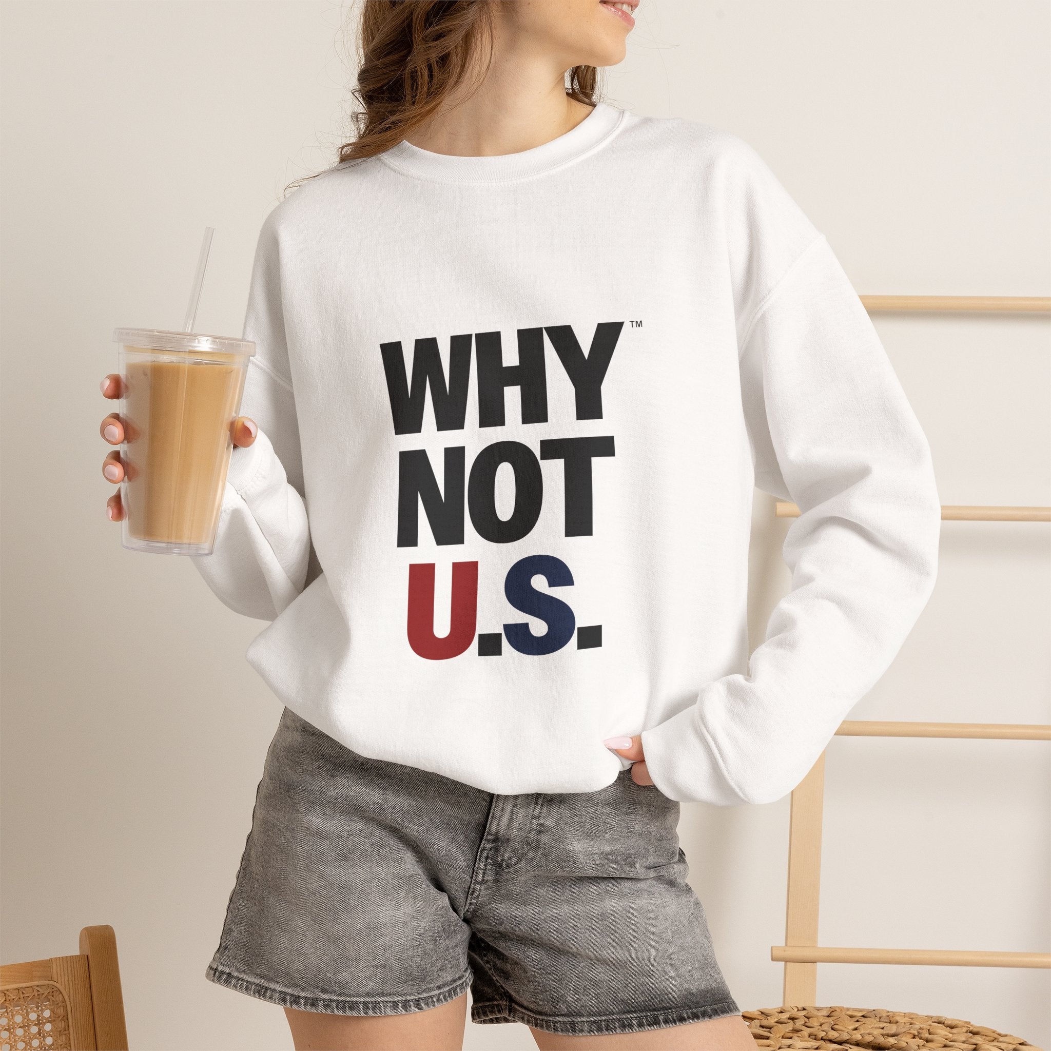 Why Not U.S.™ Unisex Crewneck Sweatshirt