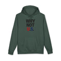 Why Not U.S.™ Hoodie Red/Blue Text