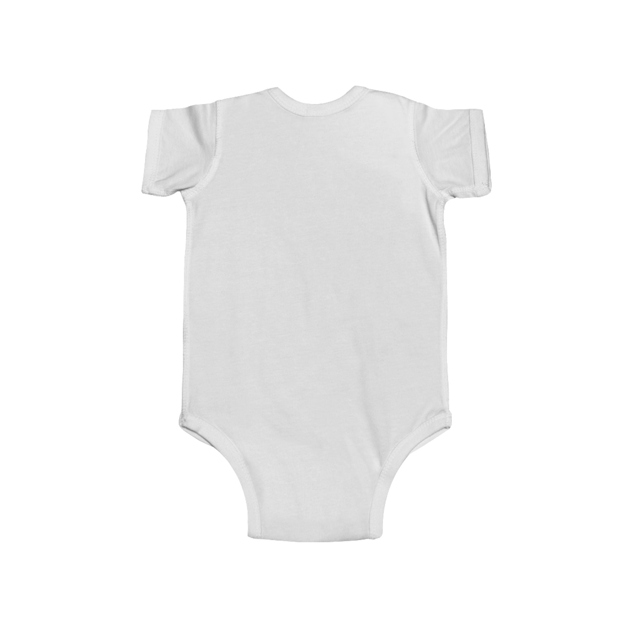 WHY NOT U.S.™ Infant Onesie | Red/Blue Patriotic Text