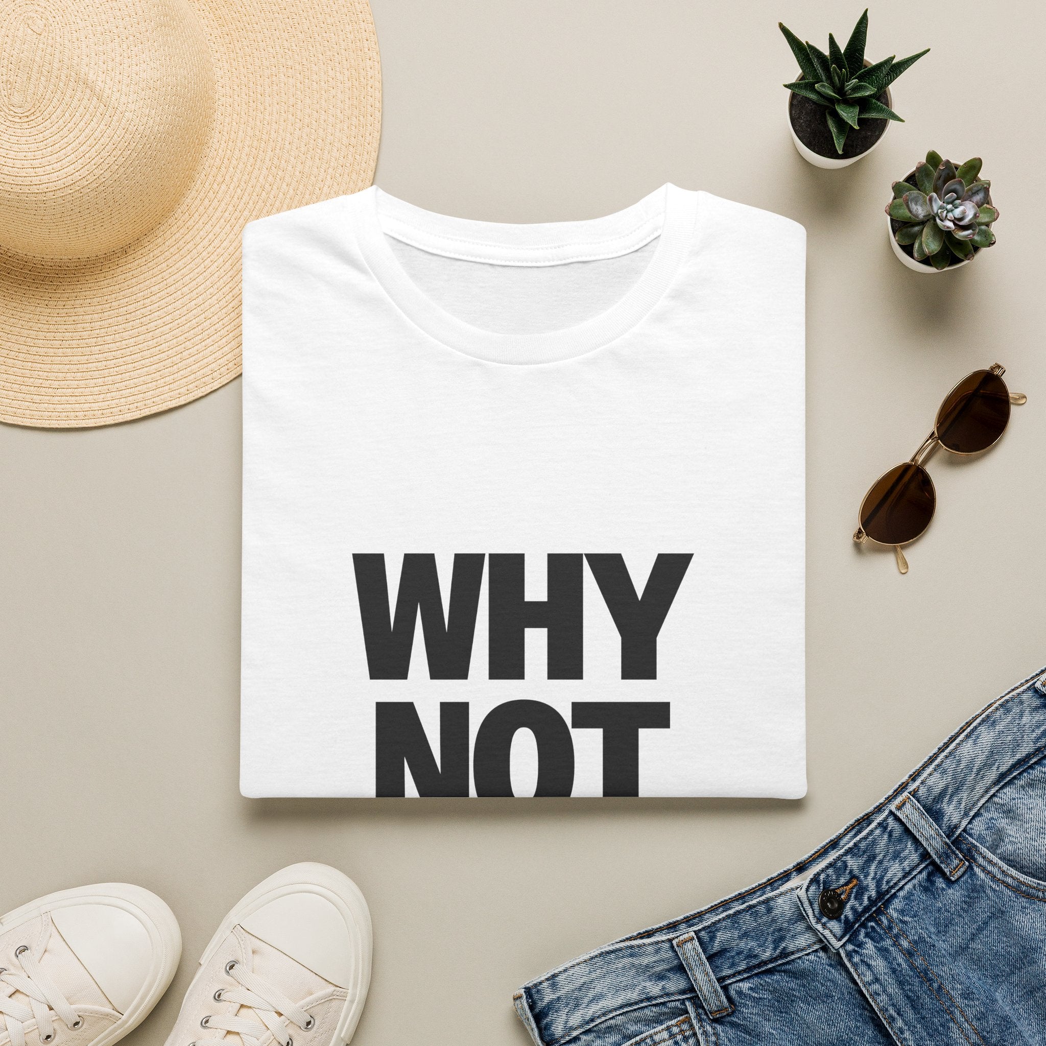 WHY NOT U.S.™ T-Shirt | Patriotic, American Flag Colors